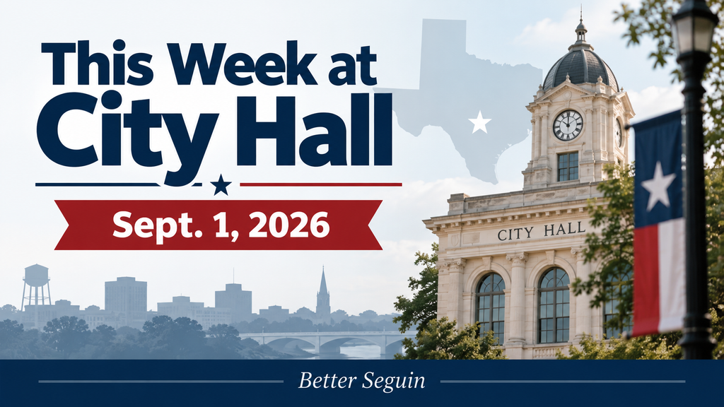 This Week at City Hall — September 1
