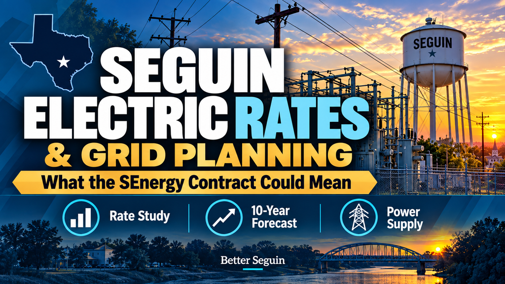 Seguin Electric Rates and Grid Planning